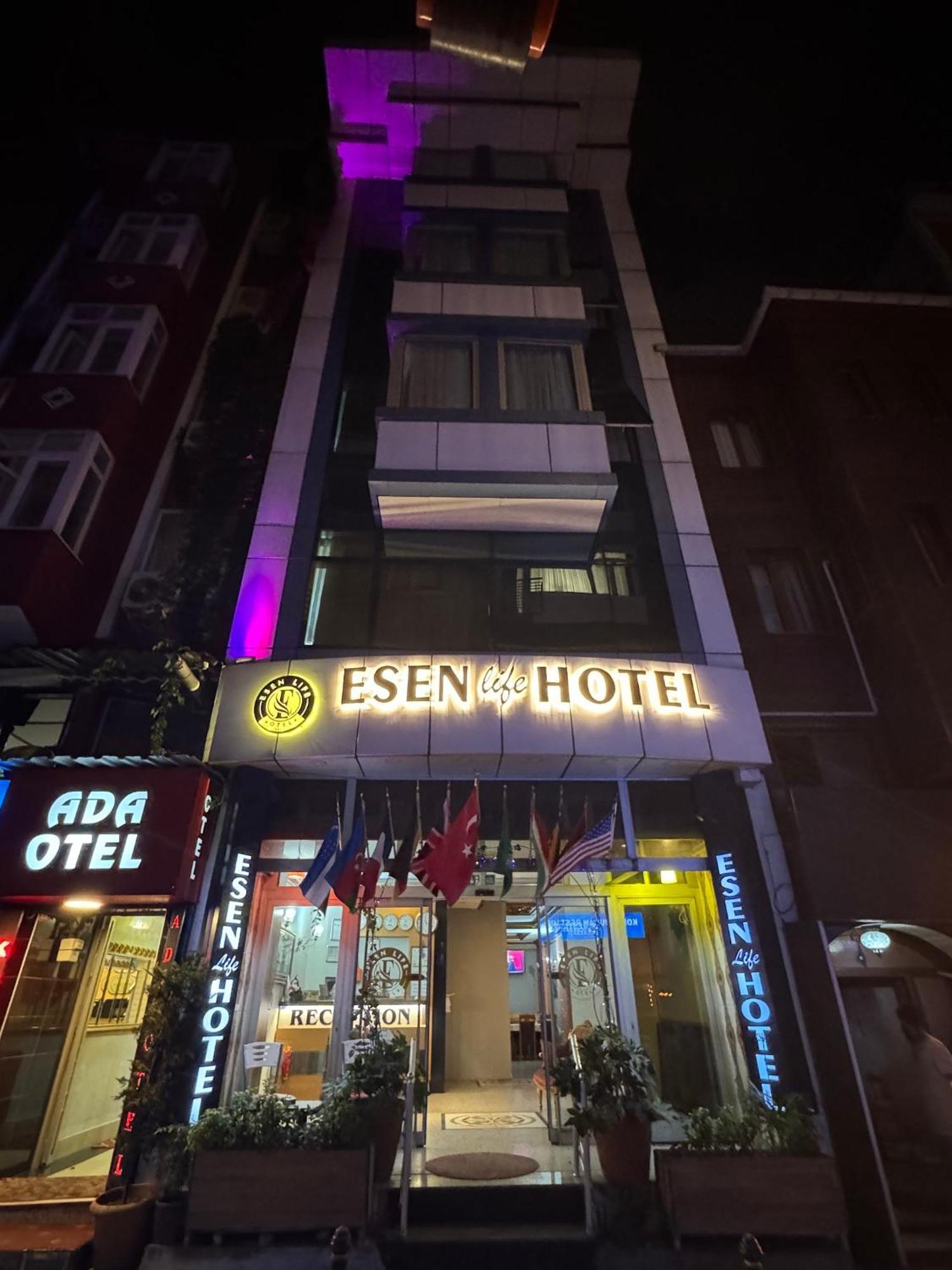 Esen Life Hotel Istanbul Exteriör bild